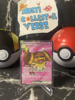 Dachsbun ex 160/142 Pokemon TCG Ultra Rare Full Art SCR Stellar Crown - Image 1