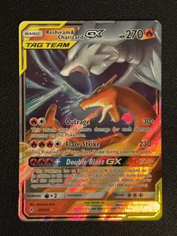 Pokemon Tag Team Reshiram & Charizard GX 20/214 Unbroken Bonds - Image 1