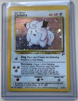 Pokemon TCG: Clefairy (6/130) - Base Set 2 Holo- LP - Image 1