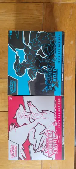 Pokemon TCG PC ETB Bundle - Black Bolt & White Flare - Brand New Sealed - Image 1