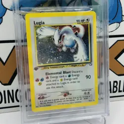 Pokemon Neo Genesis Lugia BGS 7 NM 2000 Holo 9/111 Nintendo Very Rare Graded - Image 2