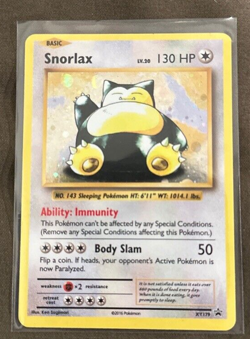 Snorlax XY179 - Pokemon TCG XY Promo - Black Star Promos - Ultra Rare Holo MP - Image 3
