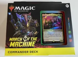 MTG Tinker Time Commander Deck *New Sealed* MOM March of The Machine Free Ship - Image 2