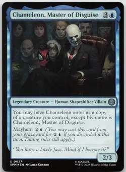 MTG 0027 Chameleon, Master of Disguise (Foil) - Marvel's Spider-Man - Image 1