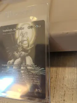Magic the Gathering 2025 Final Fantasy Sephiroth the Savior No Border Card 0049 - Image 3