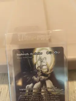Magic the Gathering 2025 Final Fantasy Sephiroth the Savior No Border Card 0049 - Image 4