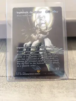 Magic the Gathering 2025 Final Fantasy Sephiroth the Savior No Border Card 0049 - Image 5