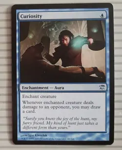 Magic: The Gathering - Innistrad ~ Uncommon ~ Curiosity - Image 1
