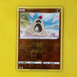 Sandygast 099/195 Common Reverse Holo Silver Tempest 2022 Pokemon Card NM - Image 1