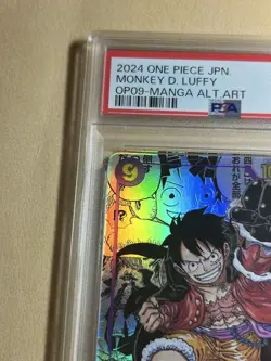 One Piece Card Luffy SEC SP OP09 119 PSA10 Comic Parallel New Emperor - Image 1