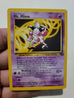 Pokemon TCG Card Vintage 1999 WOTC Game Freak Nintendo Wizards 90s Mr. Mime - Image 1