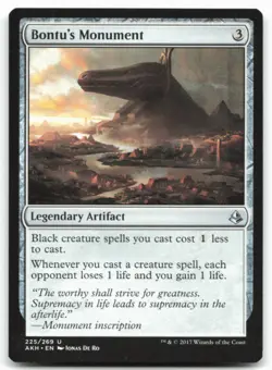 MTG Bontu's Monument U Amonkhet 225 LP - Image 1
