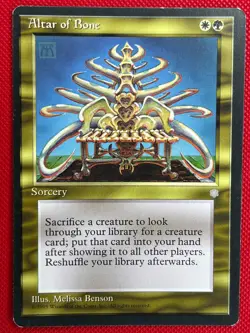 MTG 1X Altar of Bone X1 Ice Age Magic - LP/MP - Image 1