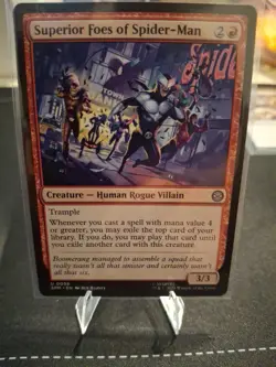 Superior Foes of Spider-Man #96 Near Mint SPM Marvel's Spider-Man Magic MTG - Image 1