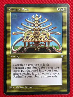 MTG 1X Altar of Bone X1 Ice Age Magic - HP - Image 1