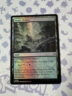MTG - Jungle Hollow - TDM - 0258 - Foil - Image 1
