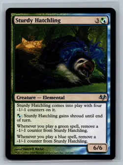 Magic The Gathering Eventide Sturdy Hatchling #163/180 MTG TCG CCG - Image 1