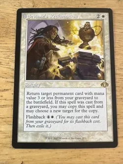 Sevinne's Reclamation Retro Frame Regular - Dominaria Remastered MTG-NM - Image 1