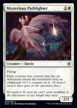 Mysterious Pathlighter - Near Mint MTG Throne of Eldraine - Image 1