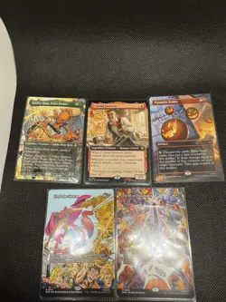 2025 Marvel's Spider-Man MTG Uncommon Cards Lot Of (5) 3 Rares 2 mystic 0016 - Image 1