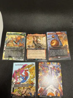 2025 Marvel's Spider-Man MTG Uncommon Cards Lot Of (5) 3 Rares 2 mystic 0016 - Image 2