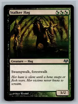 Magic The Gathering Eventide Stalker Hag #129/180 MTG TCG CCG - Image 1