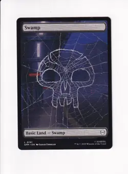 MAGIC THE GATHERING MTG MARVEL'S SPIDER-MAN SWAMP 191 - Image 1