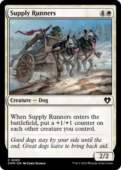 Supply Runners - Near Mint MTG Commander Masters - Image 1