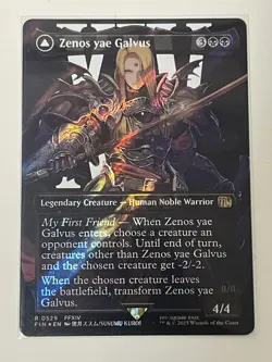 MTG Xenosiyagalvas FIN Borderless English Surge FOIL Playable - Image 1