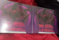 2x Pokemon Astral Radiance Elite Trainer Box ETB Pokemon Centre - SEALED / MINT - Image 1