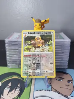 Bibarel - 121/172 - Rare - Reverse Holo - Brilliant Stars - Pokemon TCG - Image 1