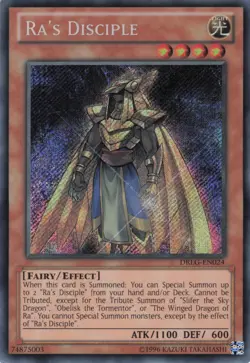 Yugioh Ra's Disciple DRLG-EN024 Secret Rare NM - Image 1