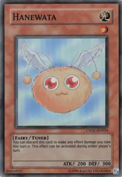 Yugioh Hanewata CSOC-EN034 Super Rare LP - Image 1