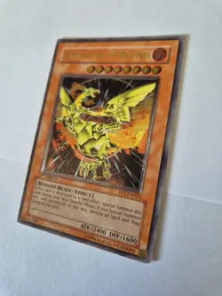 Yugioh Sacred Phoenix of Nephthys FET-EN005 1st Edition Ultimate Rare - Image 3