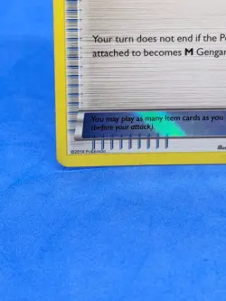 Gengar Spirit Link - 95/119 XY - Phantom Forces - Reverse Holo Pokemon Card - Image 4