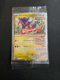 Pokemon TCG Koraidon Scarlet & Violet-Temporal Forces 119/162 Holo Promo Promo - Image 1