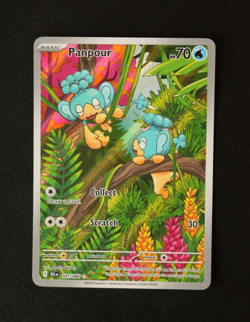 Pokemon Card TCG - Panpour 101/086 Black Bolt English - Illustration Rare - NM⭐ - Image 1