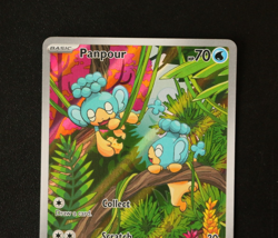 Pokemon Card TCG - Panpour 101/086 Black Bolt English - Illustration Rare - NM⭐ - Image 2