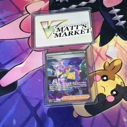 Pokemon TCG Paldean Fates Iono Holo Card 237/091 Special Illustration Rare - Image 1