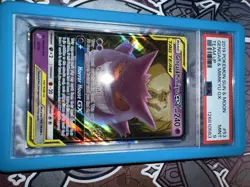 2019 Pokemon Sun & Moon Gengar Mimikyu GX Team Up Tag Team #53/181 PSA 9 Mint - Image 5