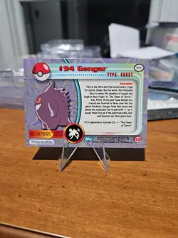 Topps 2000 Pokemon Gengar TV Series #94 - Image 2