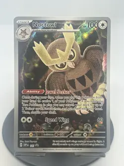 Pokemon TCG Noctowl 141 Scarlet & Violet Promo NM - Image 1
