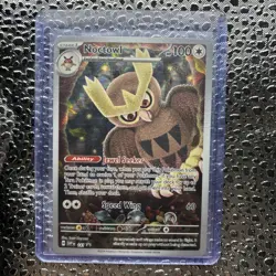 Pokemon TCG Noctowl #141 Promo Card Stellar Crown NM Condition - Image 1