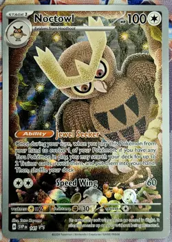 Noctowl - SVP 141 Stellar Crown Promo - Pokemon TCG - Image 1