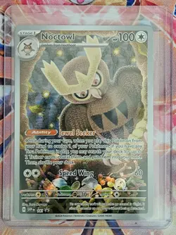 Noctowl - SVP 141 Stellar Crown Promo - Pokemon TCG - Image 3