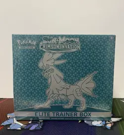 Pokemon Card Sun & Moon Crimson Invasion Elite Trainer Box ETB FACTORY SEALED - Image 1
