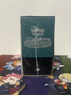 Pokemon Card Sun & Moon Crimson Invasion Elite Trainer Box ETB FACTORY SEALED - Image 3