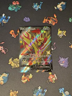 Pokemon Cards Zamazenta V SWSH293 Shiny Full Art Promo - (NM) - Image 1