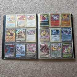 HUGE Pokemon Bundle Joblot 218x Hits ENG/JAP Vs Full Art Holo Rare Folder - Image 2