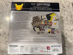 25th Anniversary Celebrations Pokemon Center Elite Trainer Box (PC ETB), Sealed - Image 2